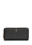 Black leather women's wallet PORES-0800E-99(Z24)