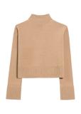 Camel women's wool sweater SWEDT-0244-24(Z25)
