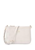Cream women's handbag with monogram TOREC-1159-0B(W26)