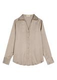 Women's shirt in cool beige color KOSDT-0155-1K(W26)