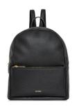 Black medium women's backpack TOREC-0894A-99(W25)