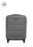 Small suitcase on wheels WALAB-0067-9B-19(W26)