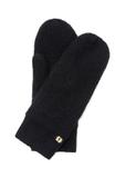 Women's black gloves with one finger REKDT-0026-99(Z23)