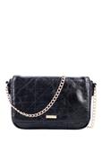 Small black glossy messenger bag TOREC-1254-9F(Z26)
