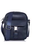 Navy blue men's bag with pocket TORMN-0290-69(W23)