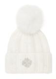 Cream women's nylon hat CZADT-0215-12(Z25)