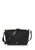 Small black unpadded handbag for women TOREC-0882-99(W24)