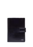 Black men's wallet made of genuine leather PORMS-0739-99(Z26)