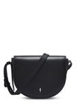 Women's black leather messenger bag TORES-1352-99(Z26)