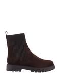Women's brown suede Chelsea boots BUTYD-1194-1I(Z26)