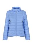 Women's blue quilted jacket KURDT-0500-61(W24)