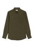 Men's green shirt KOSMT-0299A-8B(Z26)