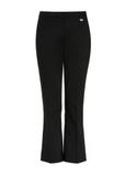 Black women's trousers with a crease SPODT-0095-99(Z24)