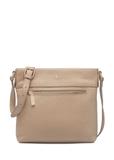 Beige leather women's shoulder bag TORES-0896C-80(W25)