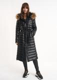 Warm women's jacket in black KURDT-0253-99(Z24)