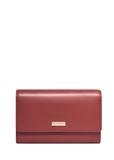 Large ginger leather women's wallet PORES-1024-3D(Z26)