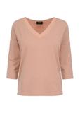 Pink women's blouse BLUDT-0156-34(W24)