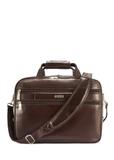 Brown leather men's bag TORMS-0483-89(Z25)