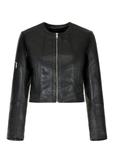 Women's leather transitional jacket KURDS-0293-1110(Z22)