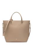 Large beige leather women's handbag TORES-0728C-80(W25)