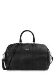 Black leather men's travel bag TB-250-99(KS)