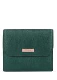 Small dark green leather women's wallet PORES-1029-8C(Z26)