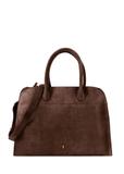 Brown suede handbag TORES-1191-89(Z25)