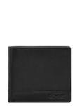 Men's black leather wallet PORMS-0009-99(KS)