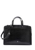 Black croco women's bag TOREC-1143-9G(W26)
