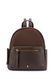 Brown women's backpack TOREC-1125-1I(W26)