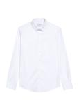 Men's white shirt KOSMT-0351-11(Z25)