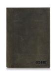 Men's khaki leather wallet PORMS-0545-54(W23)