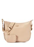 Beige women's hobo bag TOREC-0829A-80(Z25)