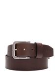 Brown leather women's belt PASDS-0312A-89(Z25)