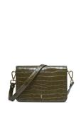 Croco leather women's handbag in khaki color TORES-1324-8D(Z26)