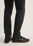 Men's leather sneakers BUTYM-0405B-99(Z25)