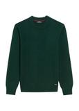 Men's dark green wool sweater SWEMT-0172-54(Z25)