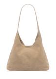 Cream suede women's handbag TORES-1308-0B(W26)