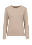 Women's basic long sleeve blouse LSLDT-0037-93(Z24)