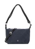 Navy blue fabric women's handbag TOREN-0355-7E(Z26)