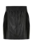 Women's black leather skirt SPCDS-0064-5426(KS)
