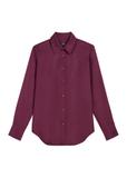 Burgundy women's shirt KOSDT-0172-4D(Z26)