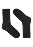 Black merino wool socks SKAMT-0206-99(Z26)