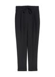Black women's crease trousers SPODT-0098-99(Z25)