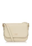 Cream leather women's postbag TORES-0985-12(W24)