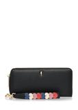 Large black women's wallet with handle POREC-0394-99(Z24)