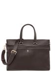 Brown women's briefcase TOREC-1372-1H(Z26)