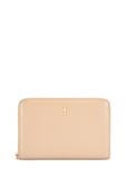 Beige leather medium women's wallet PORES-0898R-81(Z25)