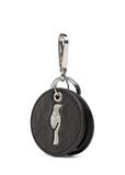 Black keychain with mirror BRELOK-0216-99(Z25)