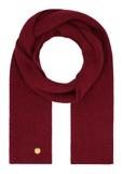Burgundy women's scarf with viscose SZADT-0222-4D(Z26)